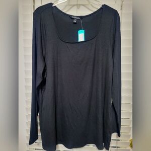 41 Hawthorn Stitch Fix Black Long Sleeve Size 2"X NWT